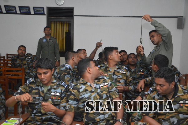 The aircrew water
survival and jungle survival training programme No 10-15 commenced on 29
Sep 15 at SLAF Station Ampara.